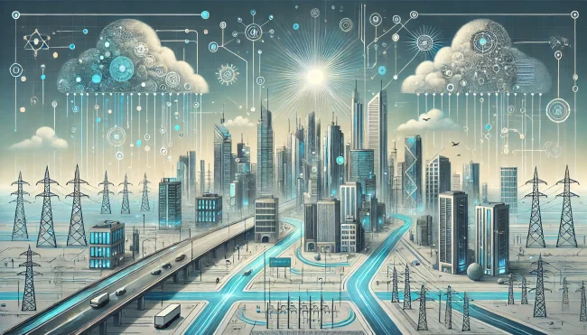 Weather feature empowered grid forecast AI Generated cover image based on article abstract